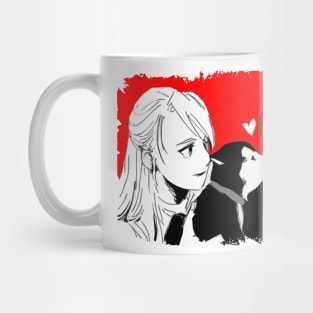 Roy Mustang and Riza Hawkeye FullMetal Alchemist Mug